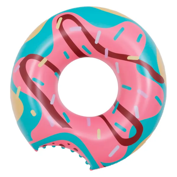 Круг для плавання надувний Пончик Donut 125×120,5 см (12+) 35462