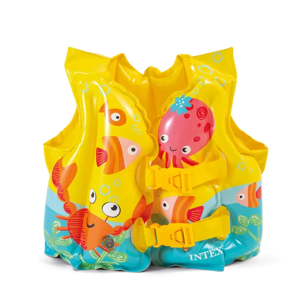 Жилет для плавання Intex Tropical Buddies дитячий 3-5 років (18-30 кг) 59661