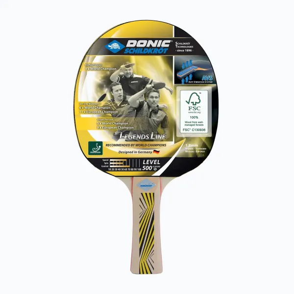 Table tennis racket Donic-Schildkrot Legends 500 FSC 714407 (Original)
