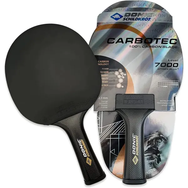 Набор ракетка для настольного тенниса Donic Carbotec 7000 with cover 758221 (Оригинал)