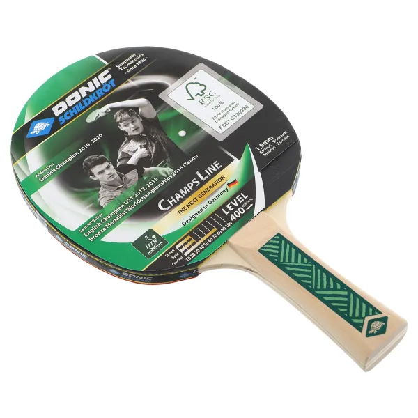 Набор ракетки для настольного тенниса Donic Champs 400 2-player set with 2 covers (Оригинал) 788498