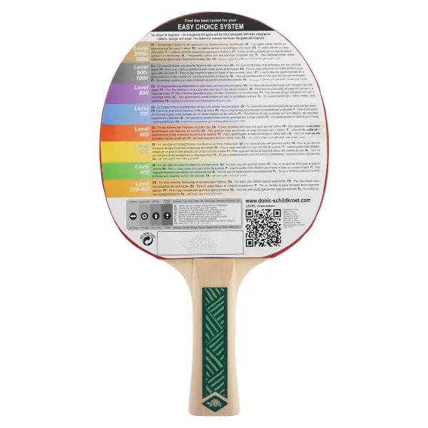 Набор ракетки для настольного тенниса Donic Champs 400 2-player set with 2 covers (Оригинал) 788498