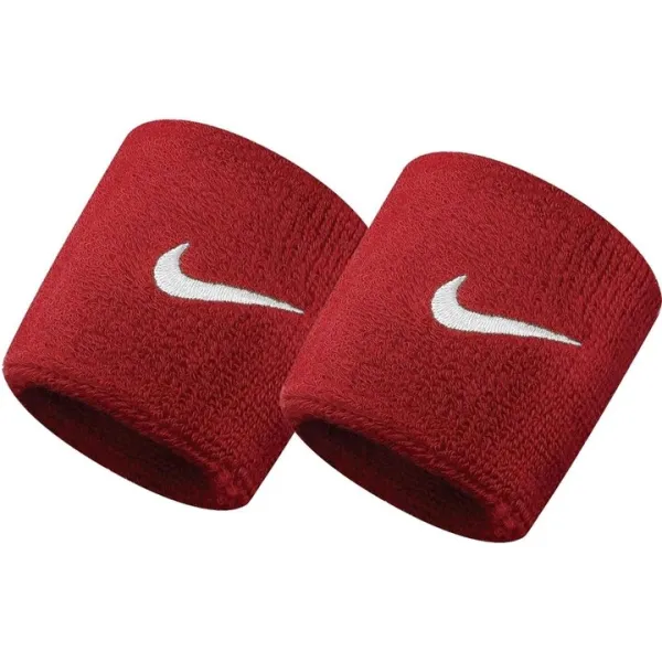 Напульсник Nike SWOOSH WRISTBANDS 2 PK VARSITY RED/WHITE красный 