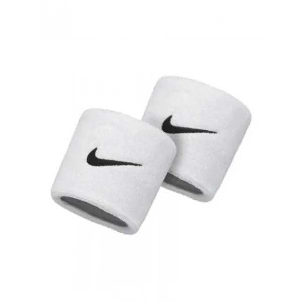 Напульсник Nike SWOOSH WRISTBANDS 2 PK білий N.NN.04.101.OS (Оригинал)