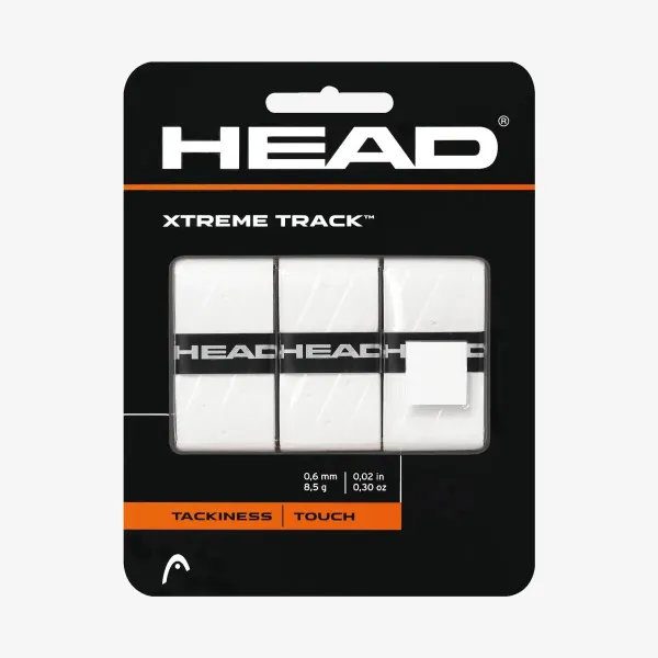 HEAD Xtreme Track Grip Overwrap 285-124 White (3pcs) (Original)