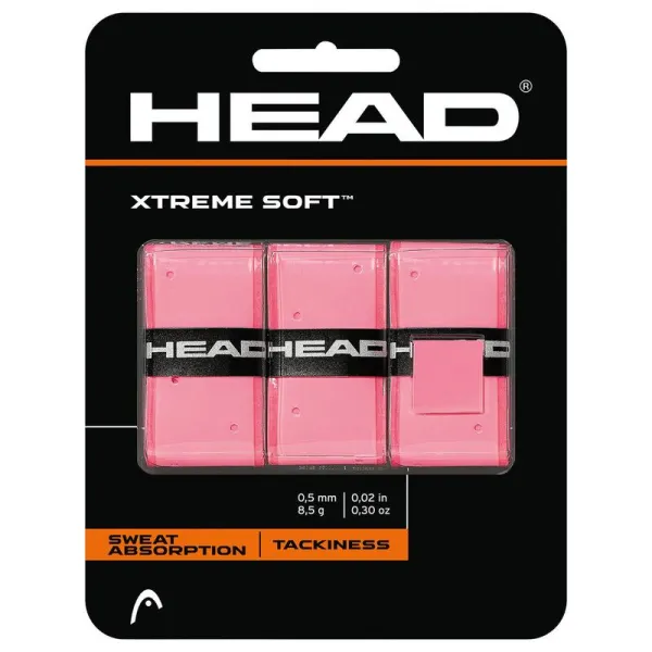 Намотки HEAD Xtremesoft Grip Overwrap 285-104 pink (3шт.) (Оригінал)