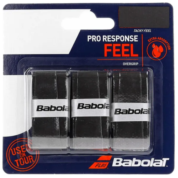 Tennis racket windings Babolat Pro Response Black (3 pcs.) 653048-105 (Original)