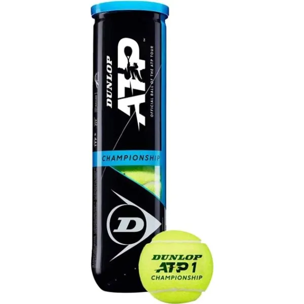 Мячи для тенниса Dunlop ATP Championship 4PET 4 шт (Оригинал) 601363