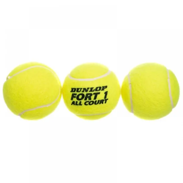 Мячи для тенниса Dunlop Fort TS металлическая банка 3шт. (Оригинал) 601315