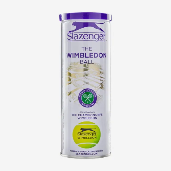 Мячи для тенниса Slazenger Wimbledon Ultra-Vis + Hydroguard 3B 3шт. 340939 (Оригинал) 