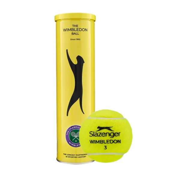 Мячи для тенниса Slazenger Wimbledon AC 4B 4шт. 340973 (Оригинал) 