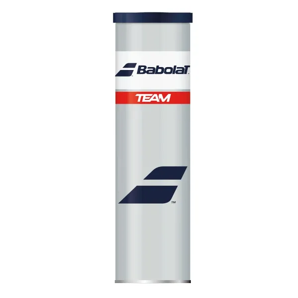 Мячи для тенниса Babolat Team metall box 4b 4 шт. 502035-113 (Оригинал) 
