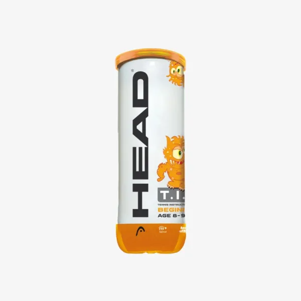 Мячи для тенниса Head TIP Orange 3B банка 3шт. 578123 (Оригинал) 