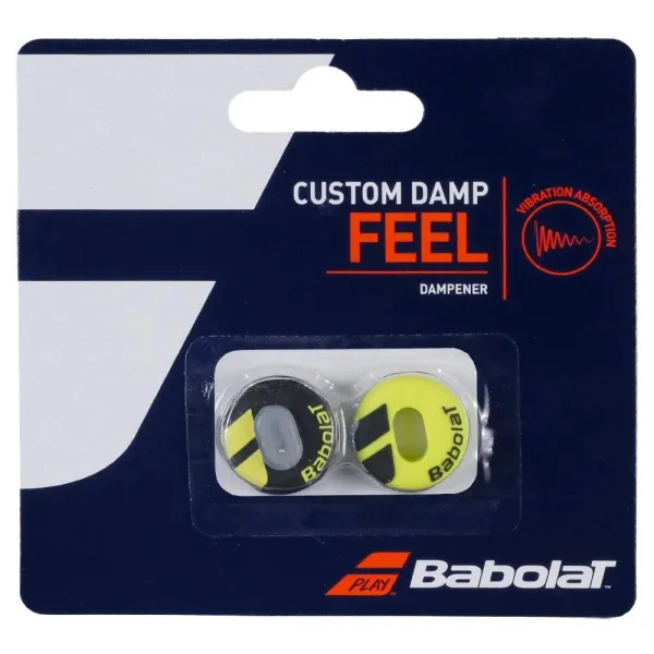 Vibration dampers Babolat Custom Damp x2 black/yellow 700040-145