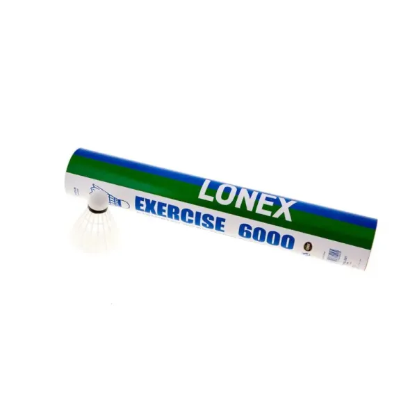 Воланчик для бадминтона LONEX EXERCISE 6000 нейлоновый 