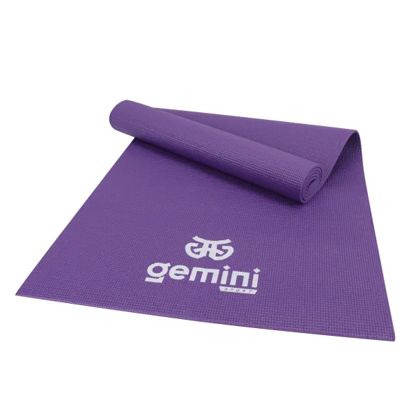 Килимок для фітнесу та йоги PVC Gemini Sport PVCY-6PUR 173 х 61 х 0.6см Фіолетовий