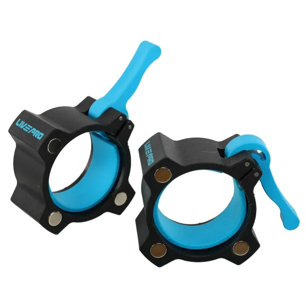 Швидкознімні замки для грифа Lock-Jaw PRO LiveUp, 2 шт., діаметр 50 мм, LP-8099
