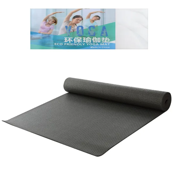 Mat for fitness and yoga PVC 183cm*61cm*3mm mix color GPVC-3 